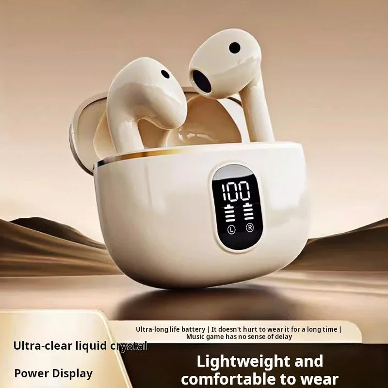 Power Display Earbuds For IPhone Samsung Headset Cable