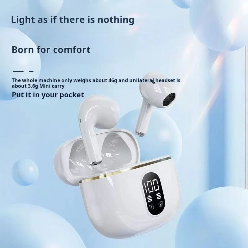 Power Display Earbuds For IPhone Samsung Headset Cable