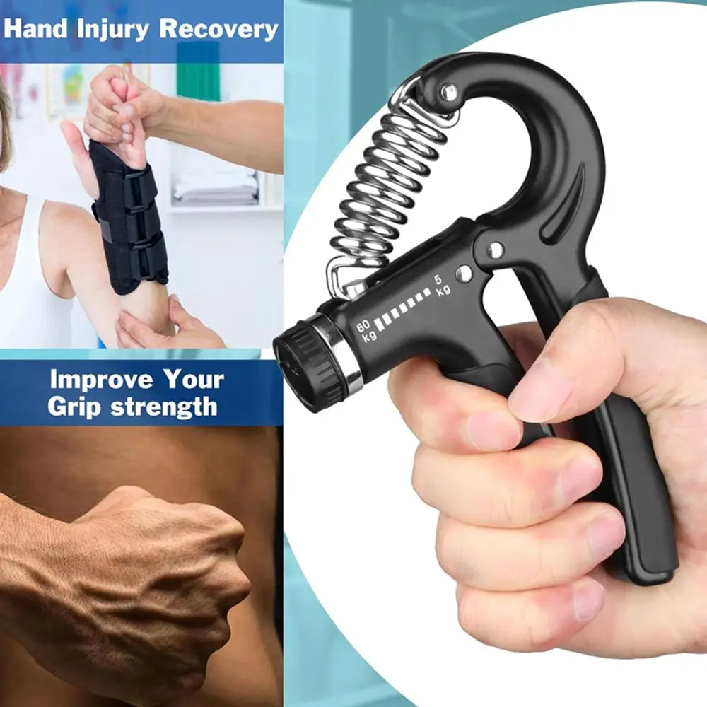 Grip Strength Trainer Wrist Strengthener Forearm Gripper