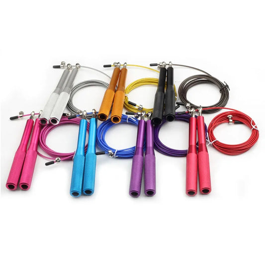New Fitness Jump Ropes Crossfit Heavy Steel Wire