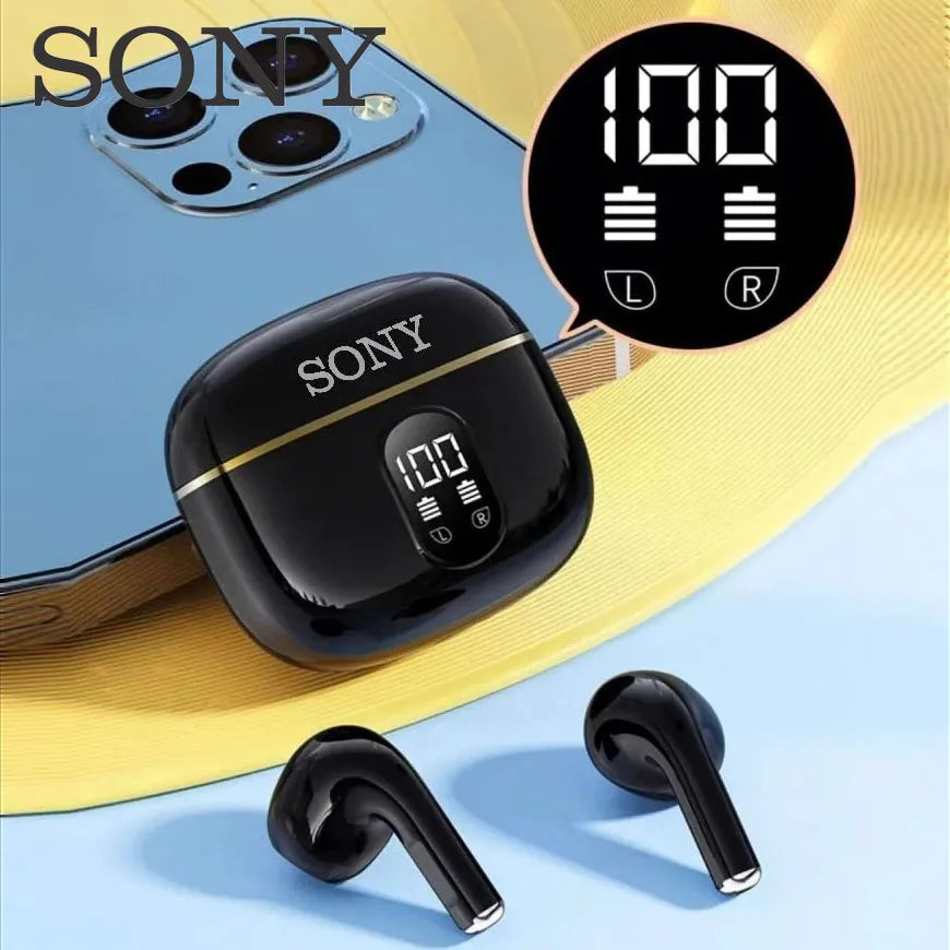 Power Display Earbuds For IPhone Samsung Headset Cable