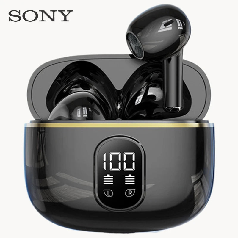 Power Display Earbuds For IPhone Samsung Headset Cable